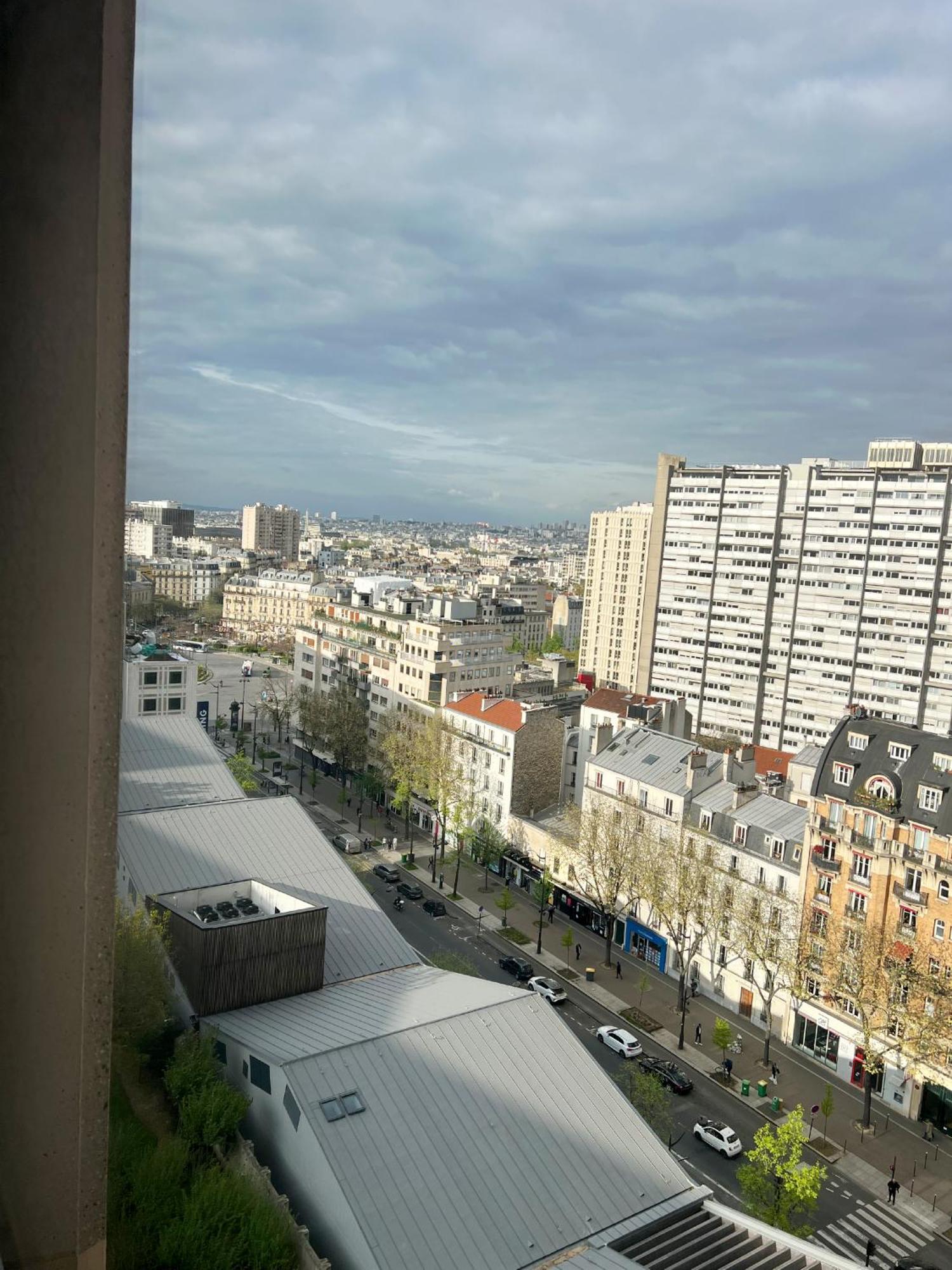 Chic 2 Rooms Paris13 With View Bagian luar foto