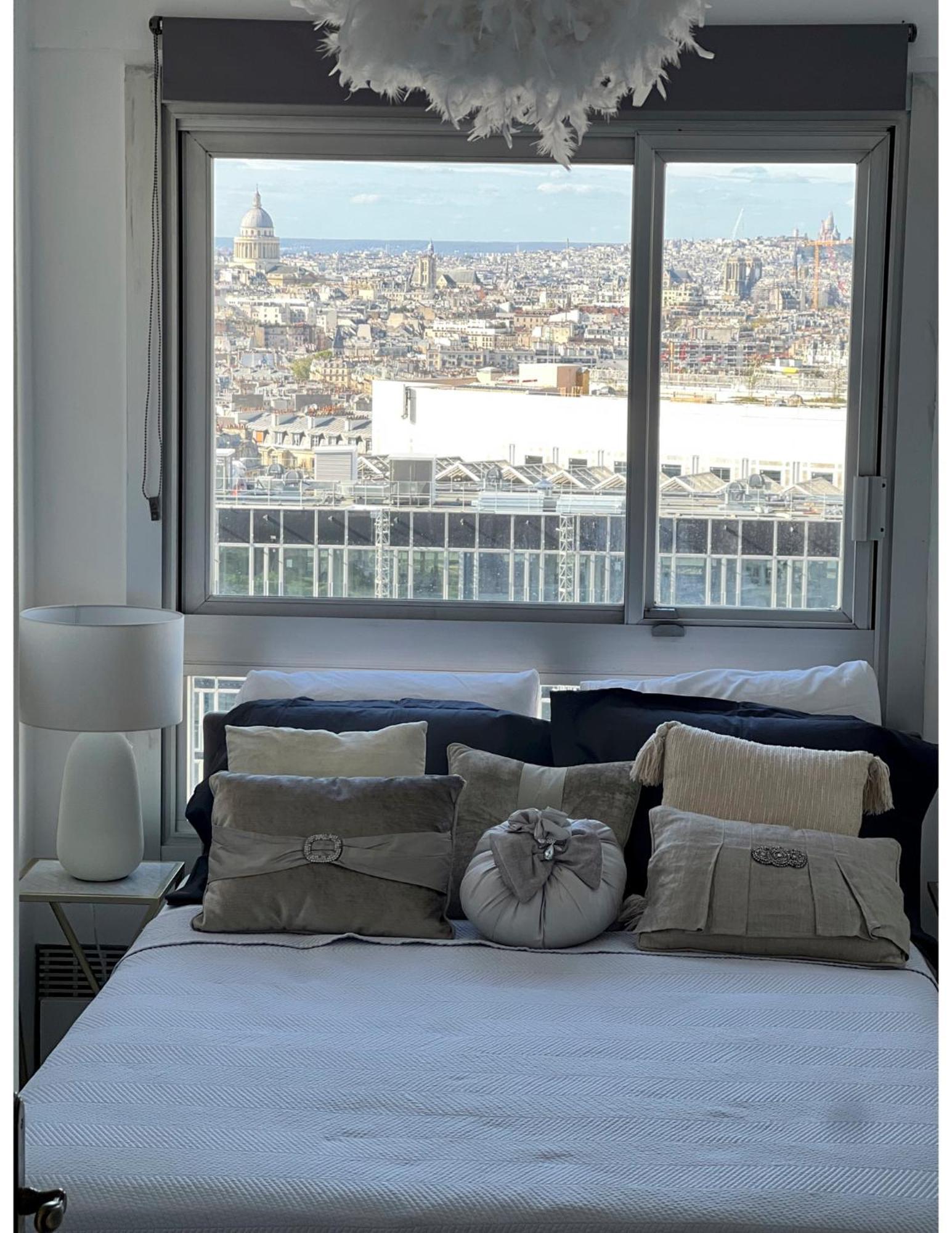 Chic 2 Rooms Paris13 With View Bagian luar foto